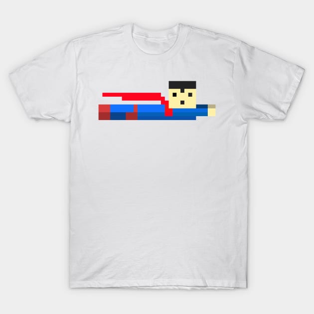 Pixel Superhero T-Shirt by LuisP96